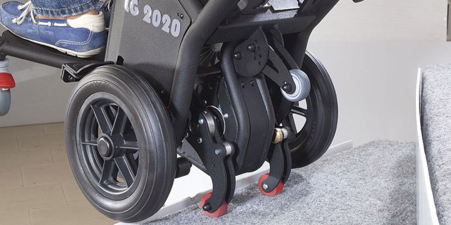 Montascale a ruote per disabili a Modena